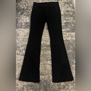 KanCan black flare jeans